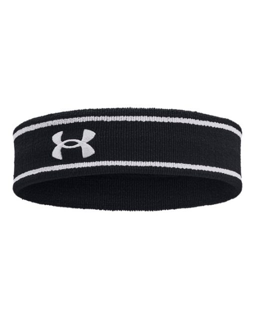 Under Armour Headbands-Unisex UA Striped Performance Terry Headband-under armor