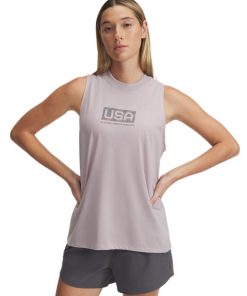 Under Armour Shirts & Tops-Women’s UA Freedom USA Logo Tank-under armor