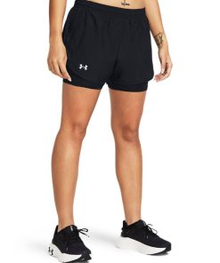 Under Armour Shorts-Women’s UA Fly-By 2-in-1 Shorts-under armour outlet