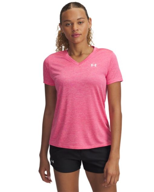 Under Armour Shirts & Tops-Women's UA Tech™ Twist V-Neck Short Sleeve-under armour outlet