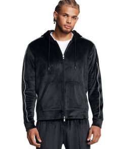 Under Armour Shirts & Tops-Men’s UA Velour Full-Zip Hoodie-under armour factory house