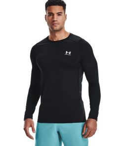 Under Armour Shirts & Tops-Men’s HeatGear® Fitted Long Sleeve-under armoir