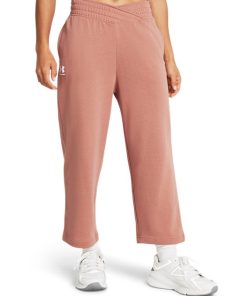 Under Armour Pants & Leggings-Women’s UA Rival Terry Wide Leg Crop Pants-under armoir