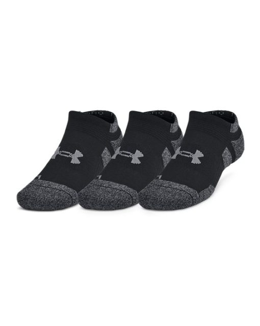 Under Armour Socks-Unisex UA Performance Tech Pro 3-Pack No Show Socks-under armour near me