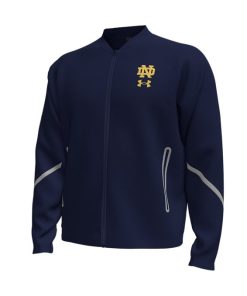 Under Armour Coach’s Collection-Men’s UA Unstoppable Woven Collegiate Bomber Jacket-under armour outlet