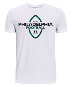 Under Armour Boys-Boys’ UA Philadelphia Football Short Sleeve-under armoir