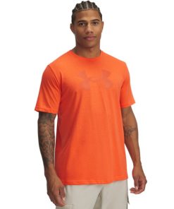 Under Armour Shirts & Tops-Men’s UA Reflective Big Logo Short Sleeve-under armoir