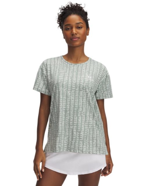 Under Armour Shirts & Tops-Women's UA Vanish Energy 2.0 Printed Short Sleeve-under amour