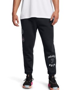 Under Armour Pants & Leggings-Men’s Project Rock Icon Fleece Joggers-under armour near me