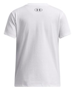 Under Armour Girls-Girls’ UA Big Logo UA Fill Short Sleeve-underarmor 2