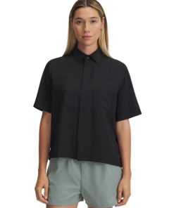 Under Armour-Women’s UA Fish Pro Hybrid Woven Short Sleeve-under armor outlet