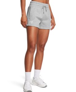 Under Armour Shorts-Women’s UA Icon Fleece Boxer Shorts-under armor