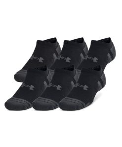 Under Armour Socks-Unisex UA Performance Tech 6-Pack No Show Socks-under amour