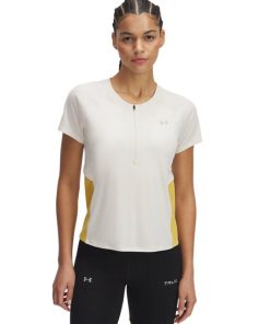 Under Armour Shirts & Tops-Women’s UA Trail Run Zip Short Sleeve-under armor outlet