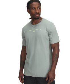 Under Armour Shirts & Tops-Men’s UA Stacked Logo Short Sleeve-under armour factory house