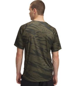 Under Armour Shirts & Tops-Men’s UA Tech™ Freedom Camo Short Sleeve-under armor outlet 2