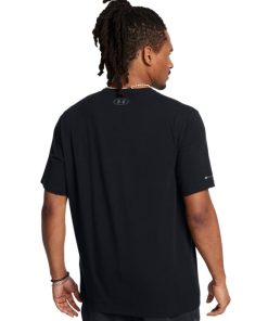 Under Armour Shirts & Tops-Men’s UA Icon Charged Cotton® V-neck Short Sleeve-underarmour outlet 2