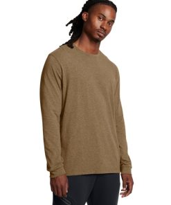 Under Armour Shirts & Tops-Men’s UA Icon Charged Cotton® Long Sleeve-underarmor