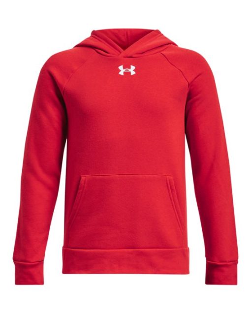 Under Armour Boys-Boys' UA Rival Fleece Hoodie-under armor outlet