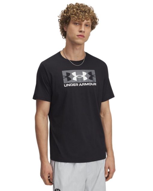 Under Armour Shirts & Tops-Men's UA Box Logo Short Sleeve-under armor outlet