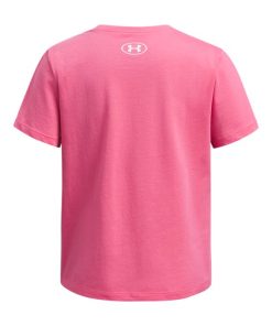 Under Armour Girls-Girls’ UA Big Logo Print Fill Short Sleeve-under armor outlet 2