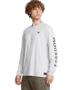 Under Armour Shirts & Tops-Men’s Project Rock Freedom Long Sleeve-underarmor