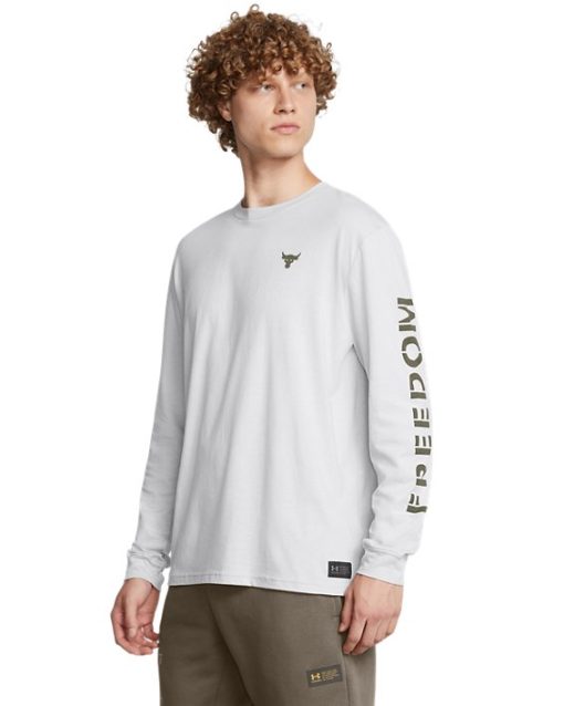 Under Armour Shirts & Tops-Men's Project Rock Freedom Long Sleeve-underarmor