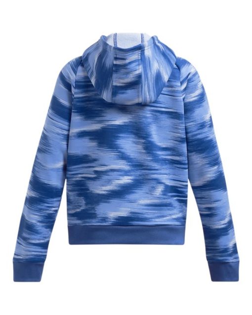 Under Armour Girls-Girls' Armour Fleece® Pro Print Hoodie-under amour - Image 2